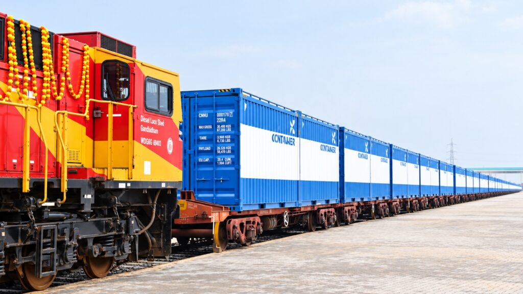 કચ્છથી દેશની પ્રથમ Salt Container Train, શિવલખાથી શરૂ | OurKutch